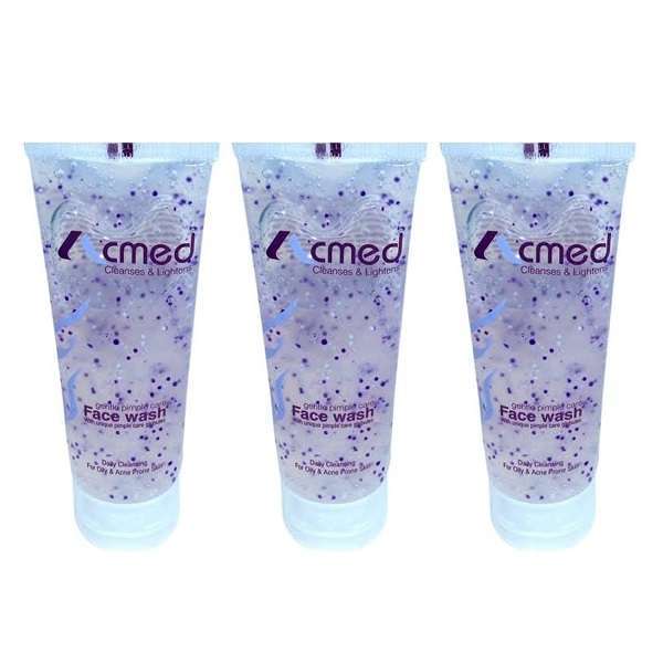 Acmed Gentle Pimple Care Face Wash, 70gm (Pack of 3)