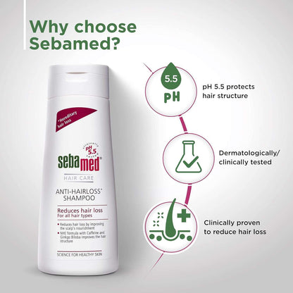 Sebamed Anti-Hairloss Shampoo, 200ml