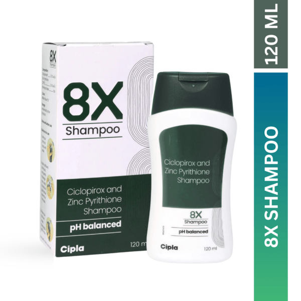 8X Shampoo 120 ml