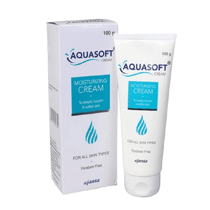 Aquasoft Moisturising Cream 100 gm (Pack of 2)