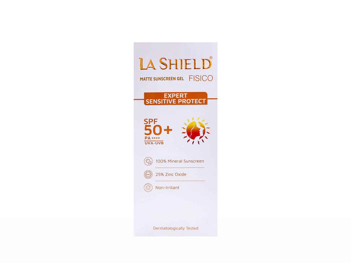 Lashield Fisico SPF 50 Sunscreen Gel,(new pack) 50g