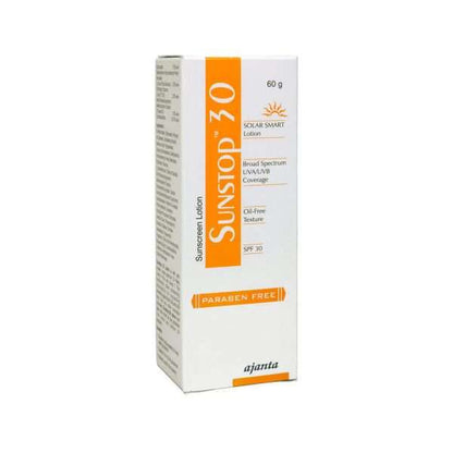 Sunstop 30 Sunscreen Lotion, 60gm