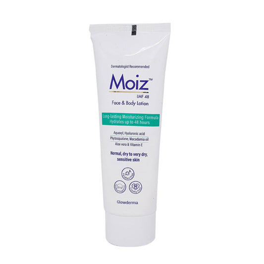 MOIZ LMF 48 Face &amp; Body Lotion, 75ml