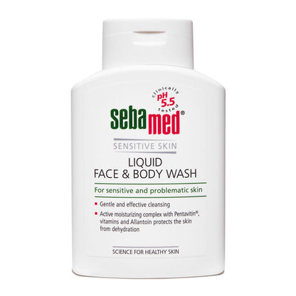 Sebamed Liquid Face &amp; Body Wash, 200ml