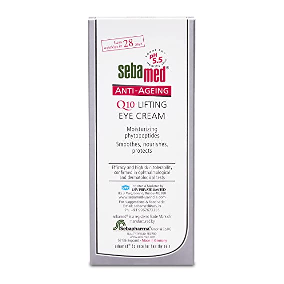 Sebamed Anti-Ageing Q10 Lifting Eye Cream, 15 ml