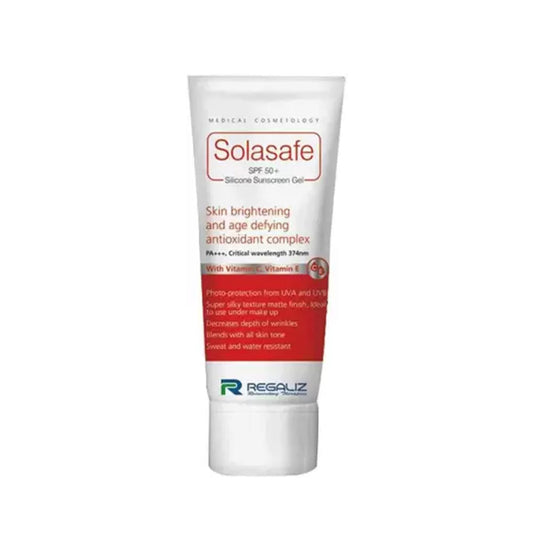 Solasafe Silicone Sunscreen Gel -SPF50+ PA+++, 50 ml