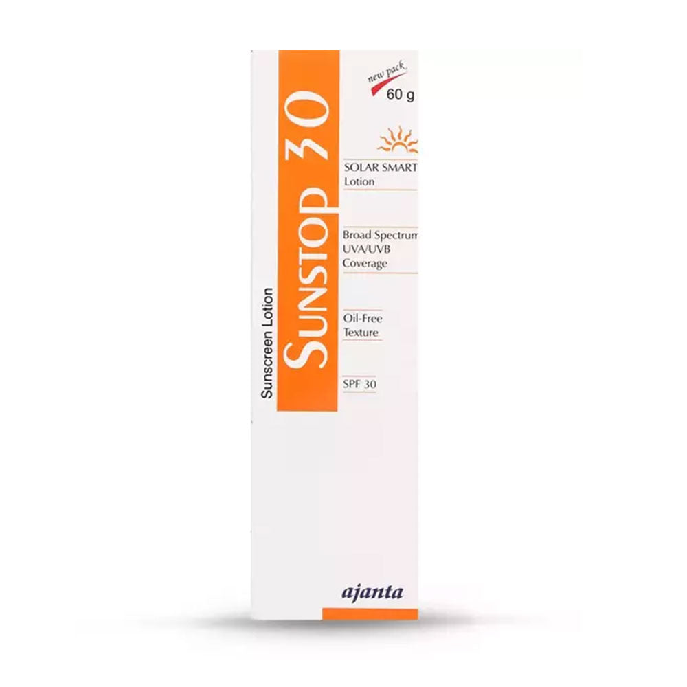 Sunstop 30 Sunscreen Lotion, 60gm