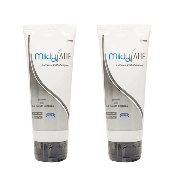 Mildy AHF Anti Hair Fall Shampoo, 100ml (Pack of 2)