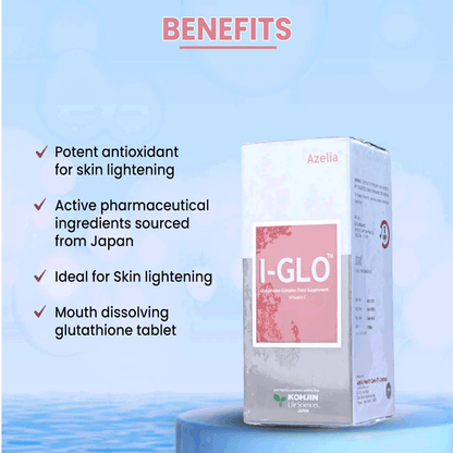 Azelia I-GLO Glutathione Tablets (30)