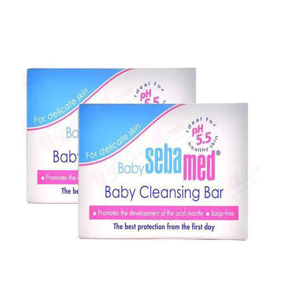 Sebamed Baby Cleansing Bar, 100 g (Pack of 2)