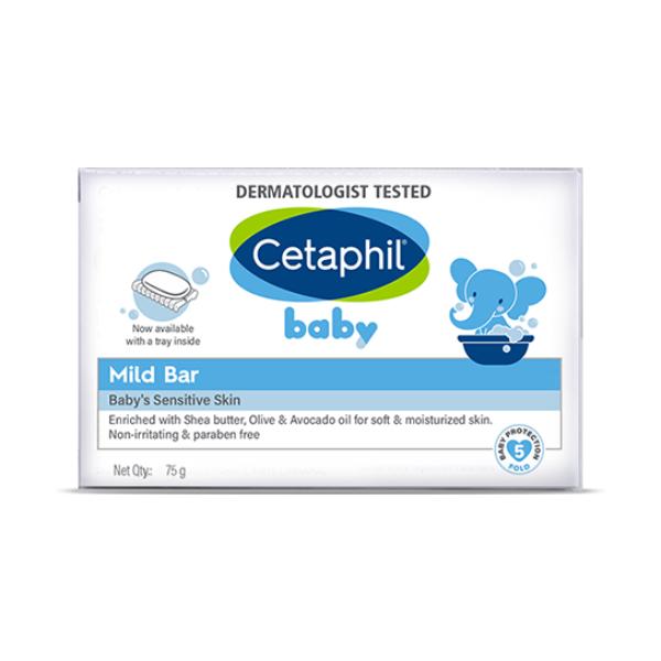 Cetaphil Baby Mild Bar, 75g (Pack of 3)