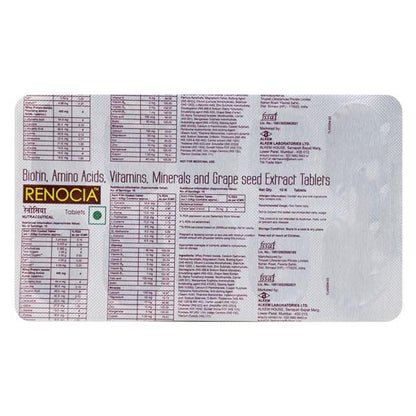 Renocia Tablets 10 tabs(Pack of 3 strips)