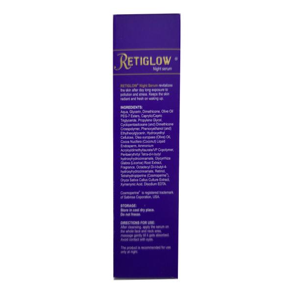 Retiglow Night Serum, 30ml