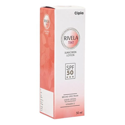 Rivela Tint Sunscreen Lotion,  50ml