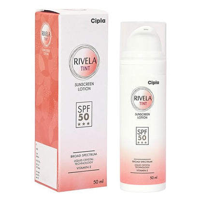 Rivela Tint Sunscreen Lotion,  50ml