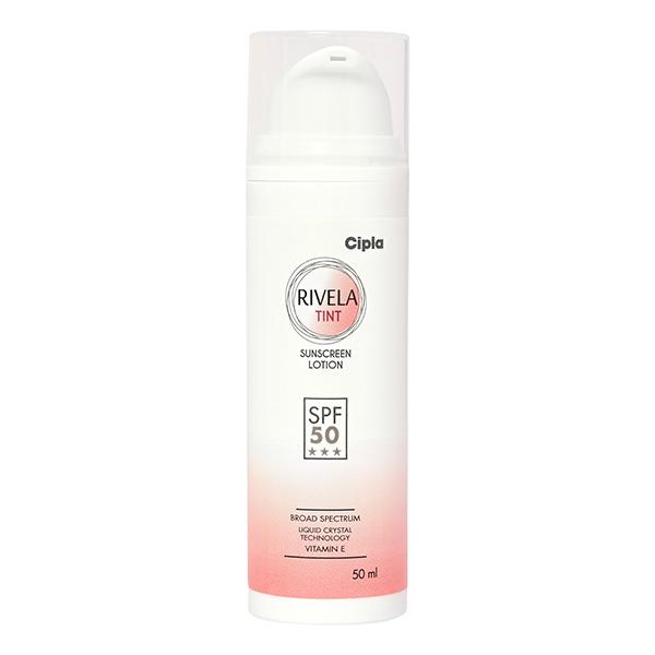 Rivela Tint Sunscreen Lotion,  50ml